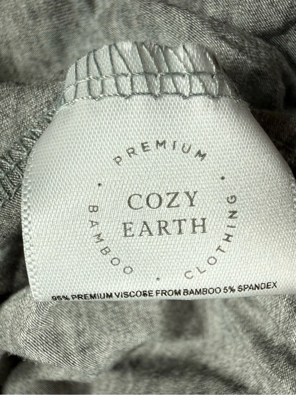 Cozy Earth Long Sleeve Stretch Knit Bamboo PJ Set, NWT, XS Tall.